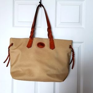 EUC Dooney & Bourke Nylon Shopper / Tote Bag
